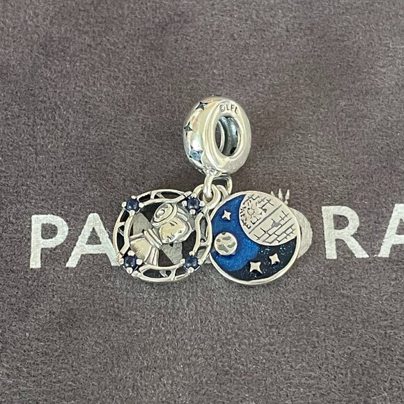 Pandora Star Wars Princess Leia Double Dangle Charm